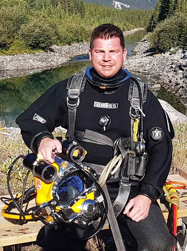 Brandon David, Pan Dakota dive specialist